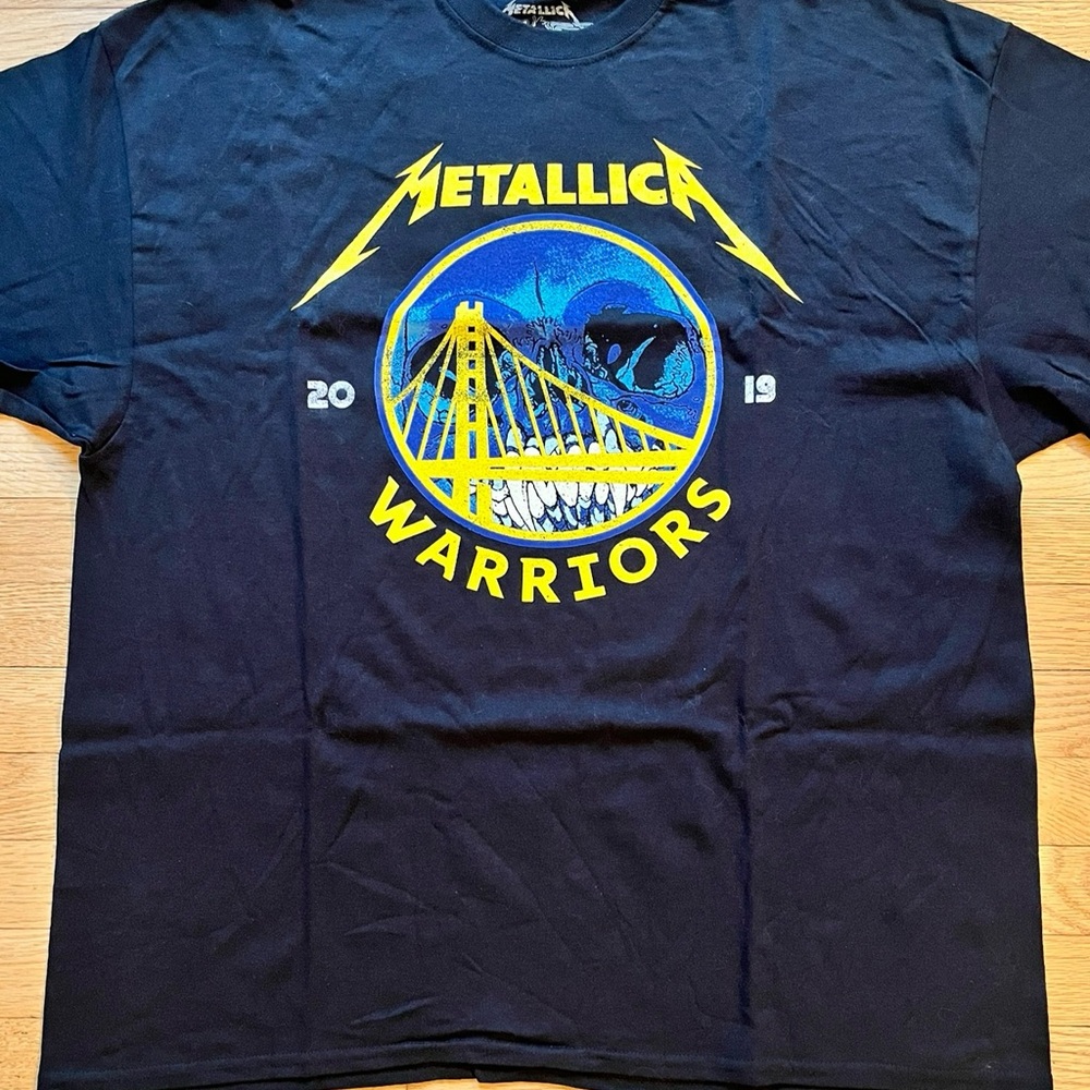 Metallica x Golden State Warriors - S&M2 Event Shirt